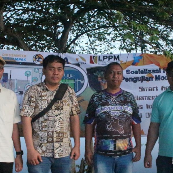 Jawab Tantangan Produktivitas Nasional, Dosen ITERA Kembangkan Prototipe Tambak Udang Cerdas di Lampung